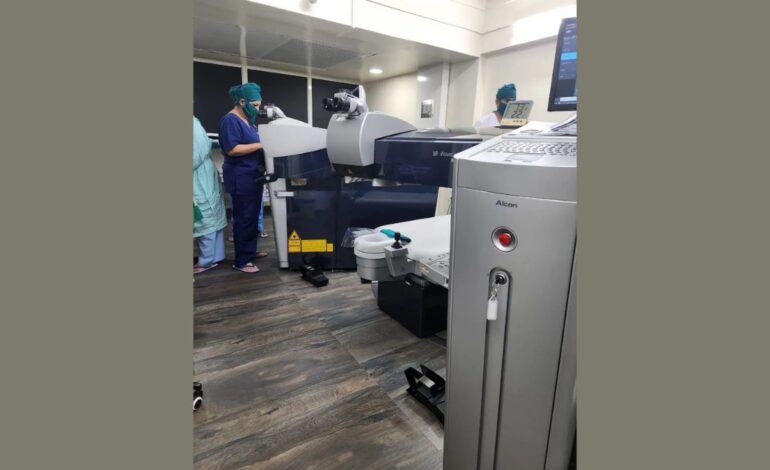 Revolutionary AI assisted LASIK surgery restores vision without glasses for a patient with nystagmus at Dr. Rajeev Raut Eye Clinic Raut Eye Care Pune