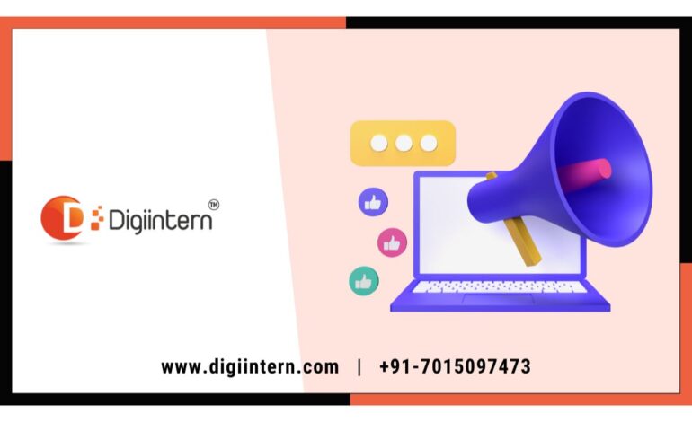 Digiintern Technologies Pvt. Ltd. Elevates Online Presence with the Top-Notch Digital Marketing Services.