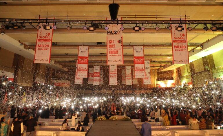 Epicenter of Youth Leadership: 3000+ attendees at MU20 High School Summit