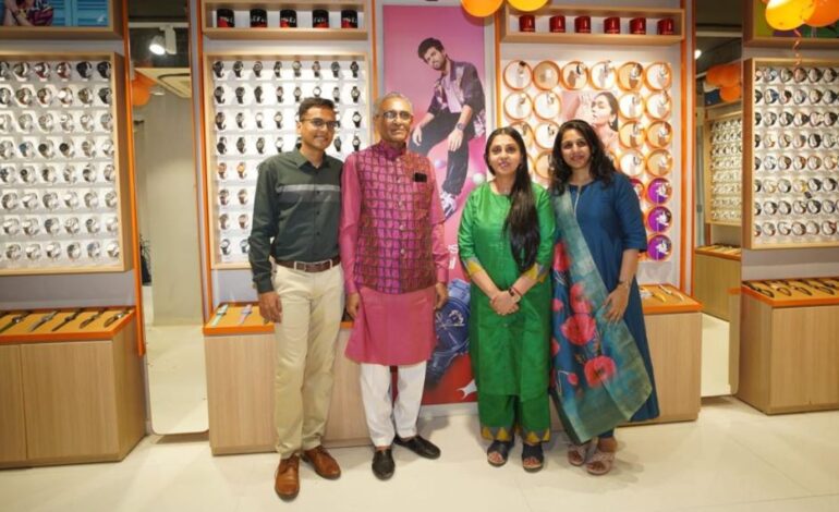 Fastrack unveils its vibrant new retail store on the auspicious day of Dhanteras in Ahmedabad