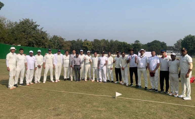 “CS XI Dominates in Friendly Clash against Rashtrapati Bhawan XI: A Stellar Performance at Kendriya Vidyalaya Ground