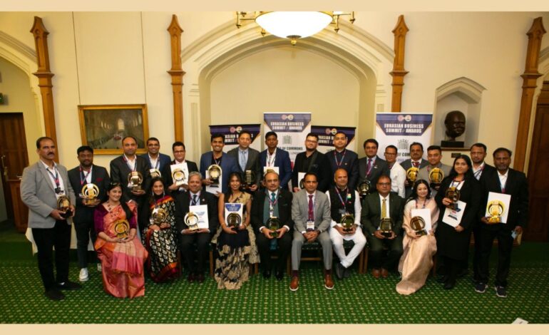 Achievers’ World Magazine Celebrates Outstanding Contributions at the EurAsian Business Summit 2023, House of Commons, London