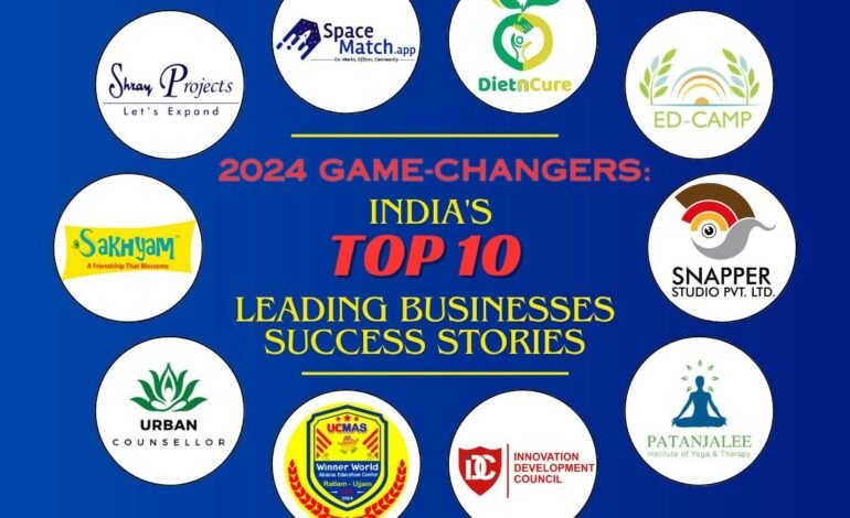 2024 Game Changers India S Top 10 Leading Businesses Success Stories   1 30 770x470 