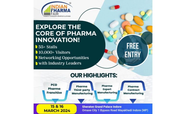 Indore to Host the Tenth Edition of the Indian Fharma Fair