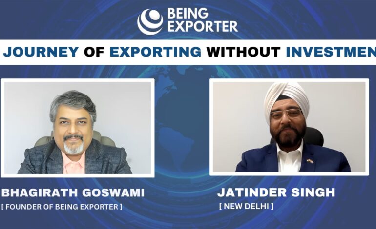 Jatinder Singh’s transformative journey with Being Exporter