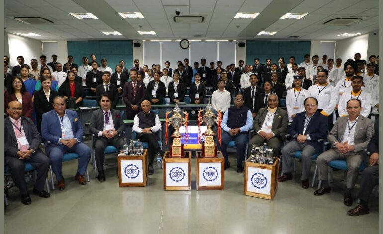 AURO University, School of Hospitality Management Organized 8th Edition of ‘National Budding Hospitality Competition’ 2024 from 23-25, January, 2024