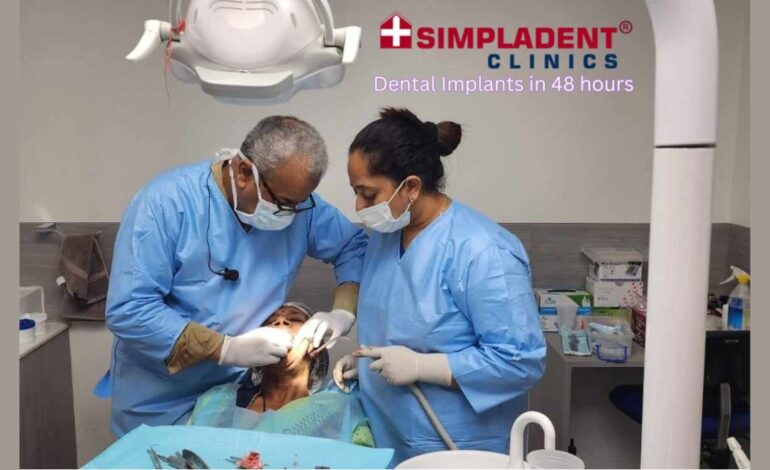 Transforming Smiles in 48 Hours: Simpladent Clinics Revolutionize Dental Implant Care Across India