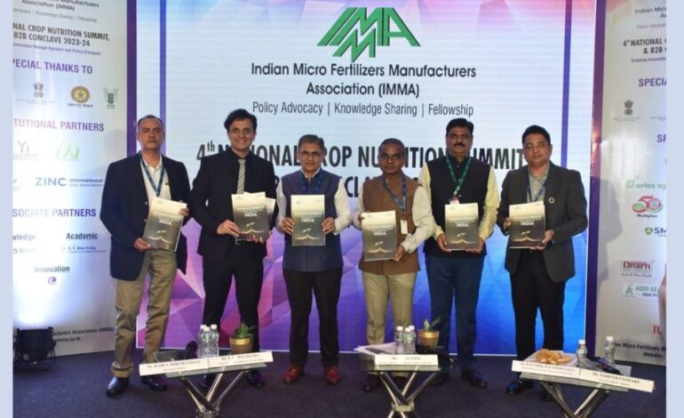 IMMA Summit discusses ‘Ease of Doing Business’ and Unveils AI-Driven Drones and Digitization as the Future of Farming in India