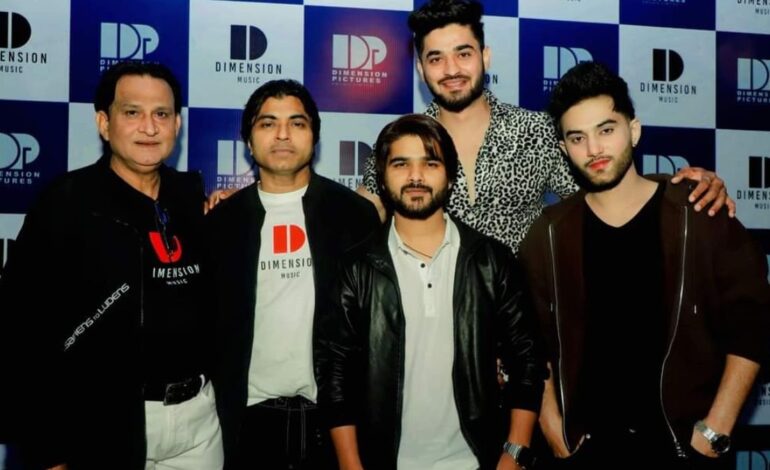 DIMENSION MUSIC has launched 3 songs this Valentine’s week with a Blast.