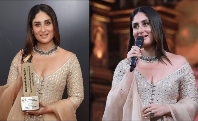 Kareena Kapoor Khan Wins Critics Best Actress At Dadasaheb Phalke International Film Festival Awards 2024