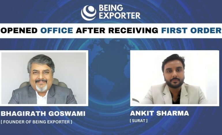 Ankit Sharma – Igniting India’s Export Potential