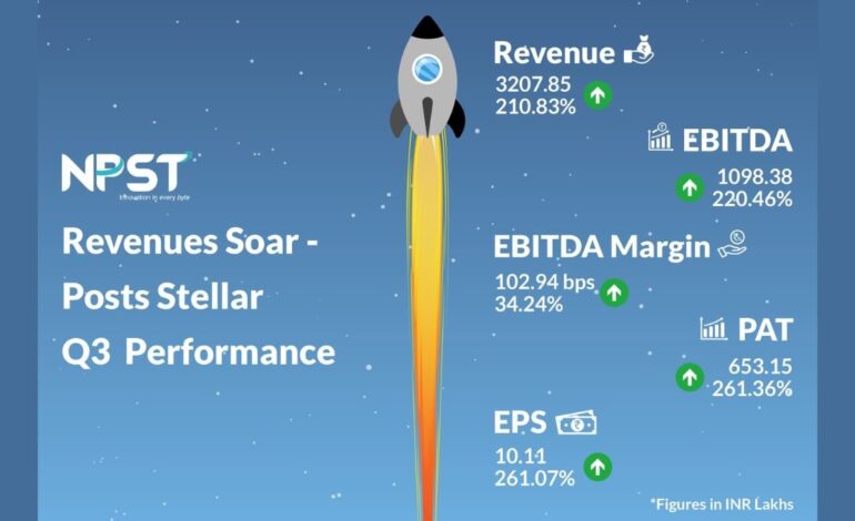 NPST Revenues Surge 210 per cent in Q3, Approves 2:1 Bonus Issue