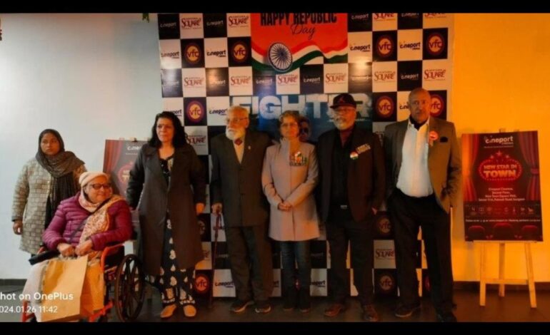 Cineport Cinemas Made Republic Day More Special By Organizing A Special Screening Of ‘Fighter’ For Retired Army Personnel