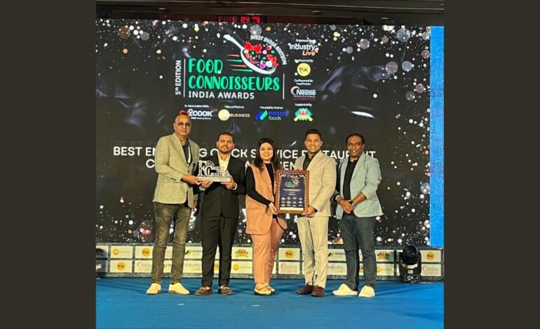 Big Belly Burger (Desh ka Burger) Honored as Best Emerging Quick Service Restaurant Chain of the Year