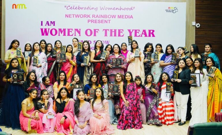 SEASON-3 Of “I AM WOMEN OF THE YEAR AWARD- SHOW 2024” was organised by NETWORK RAINBOW MEDIA at constitution club of India