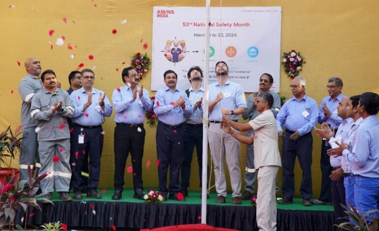 ArcelorMittal Nippon Steel India celebrates ‘Safety Month’