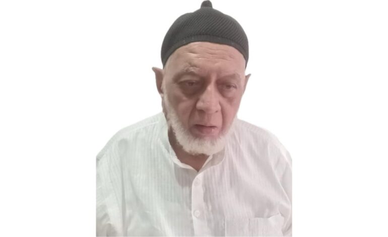 Surat’s Muslim religious leader Sajjadashin Syed Fariduddin Syed Abdul Rahim Qadri passed away