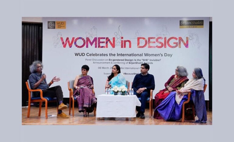World University of Design Confers First-ever Srijan Shakti Awards to Six Women Designers