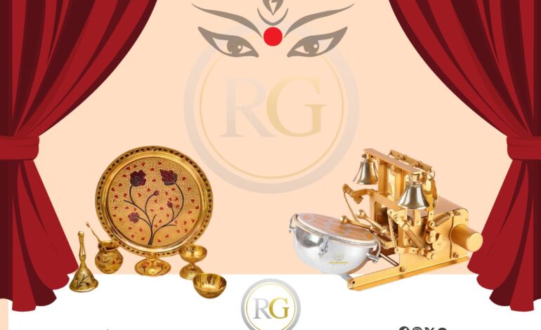 Raj Gharana Metals Launches Aarti Machine and Brass Pooja Set in Celebration of Navratri