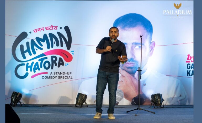 Gaurav Kapoor Delights Audience at Palladium Ahmedabad with a Sold-Out Stand-Up Show