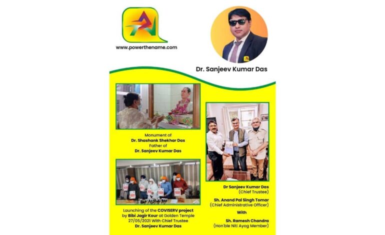 Empowering Humanity: Dr. Sanjeev Kumar Das and Prandharin Trust Revolutionize Philanthropy with the Monetization of Names
