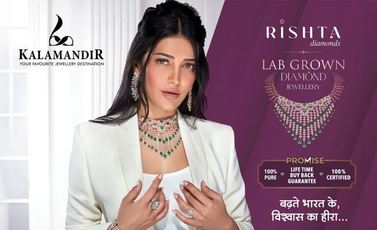 Kalamandir launches Rishta lab-grown diamond jewellery, unveils brand campaign