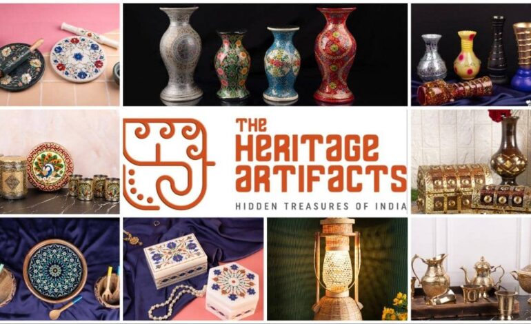 The Heritage Artifacts Offers Authentic Indian Crafts with a Social Impact