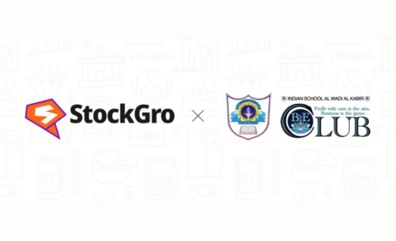StockGro establishes its first-ever international partnership with the Indian School Al Wadi Al Kabir in Oman, to enlighten youth on financial literacy