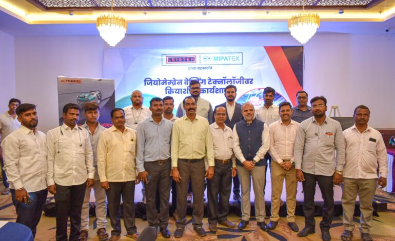 Leister India and Mipa Industries Jointly Organize a Groundbreaking Workshop on HDPE Geomembrane Welding Technology