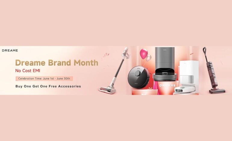 Dreame Announces Brand Month Sale on Amazon with Up to 59 Percent Off Smart Cleaning Solutions