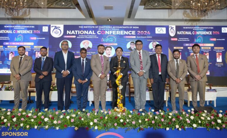 ICAI Surat Branch organized the “All India National Conference – 2024” at Le Meridien Hotel in Surat on June 15 and 16