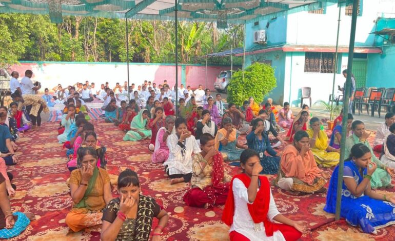Vedanta Aluminium celebrates International Day of Yogawith community members and employees