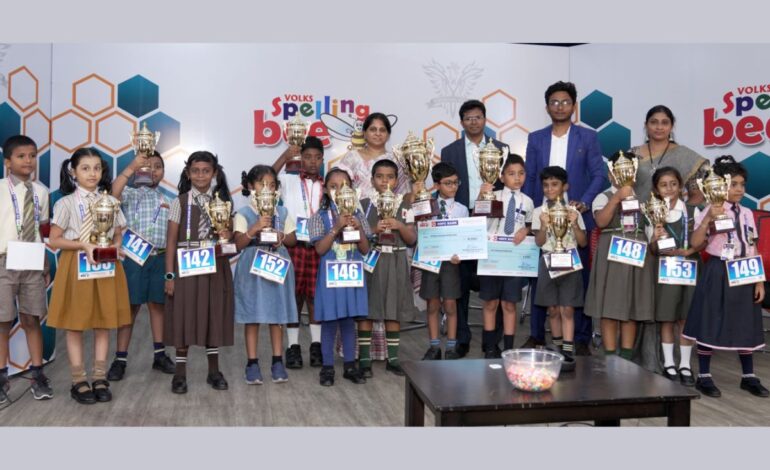 VK Educational Solutions Hosts Prestigious Volks Spelling Bee National Competition 2024 in Hyderabad