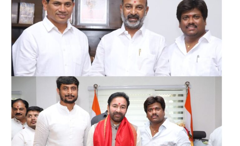 Akkala Sudhakar Congratulates Newly Elected Union Ministers Kishan Reddy and Bandi Sanjay Kumar