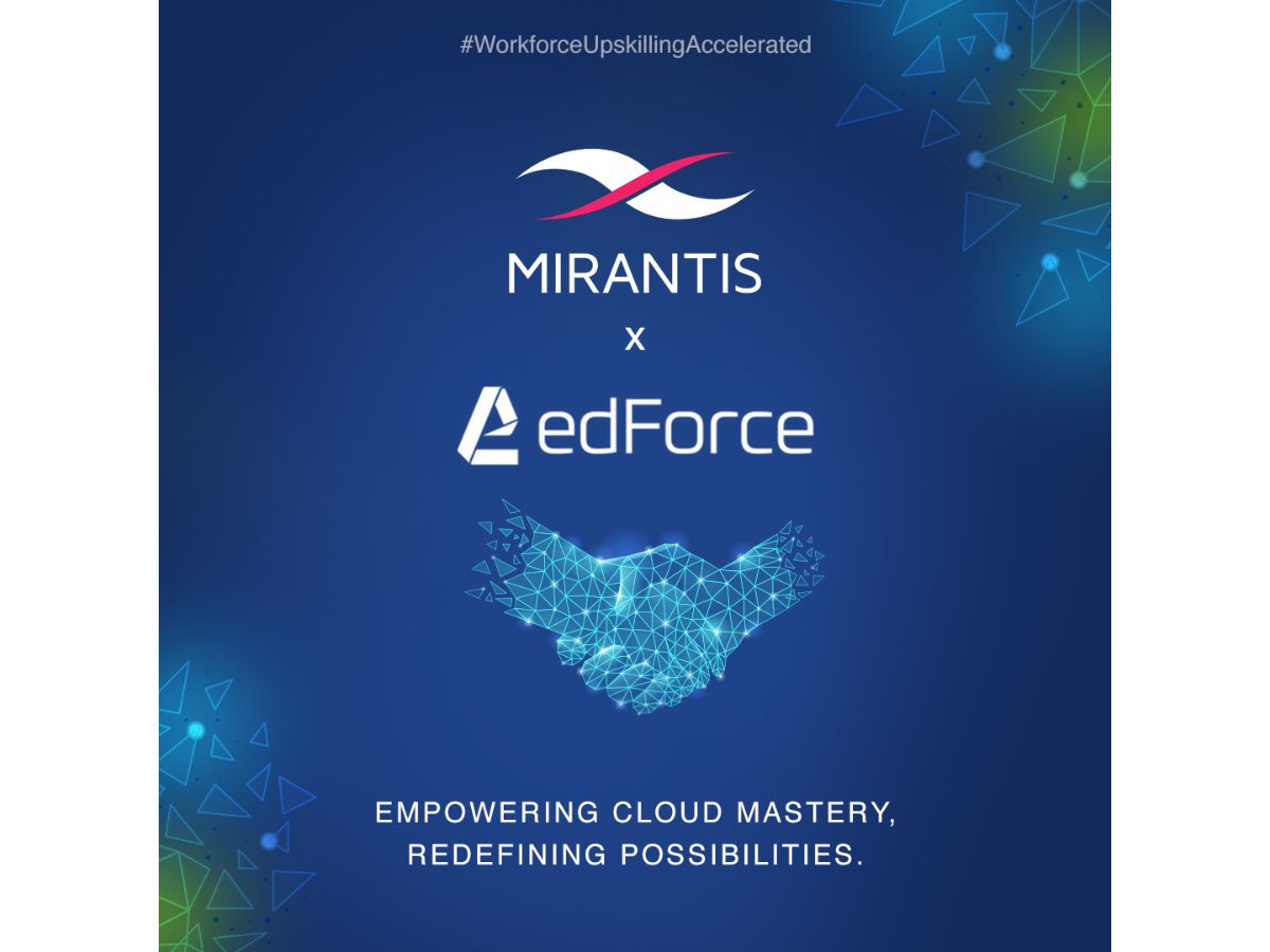 Mirantis Partners with edForce to Revolutionize Cloud-Native Training and Certification Solutions