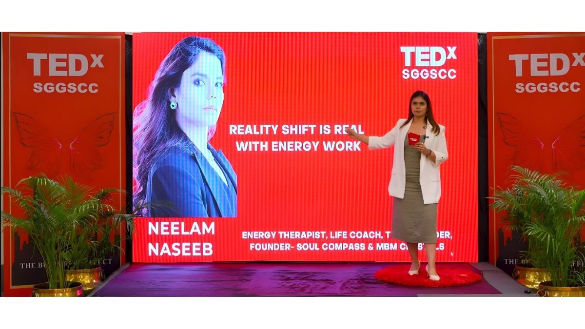 “Reality Shift Through Energy Work” Neelam Naseeb’s Global TEDx Impact
