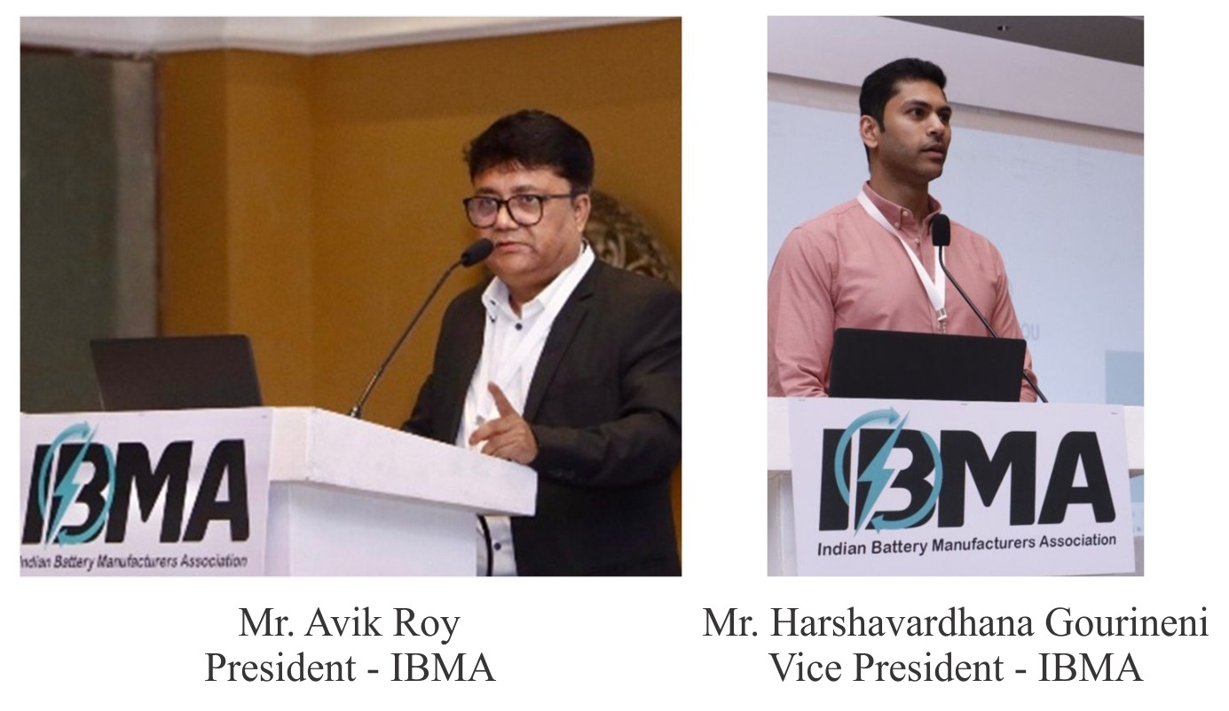 Indian Battery Manufacturers Association Appoints Avik Roy as President and Harshavardhana Gourineni as Vice President