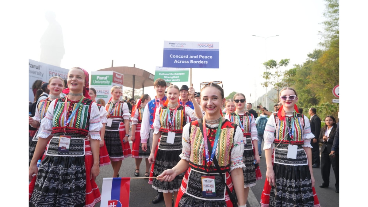 Parul University Successfully Hosts the 3rd Edition of Its International Folklore Festival, Uniting 30 Nations in a Powerful Celebration of Global Harmony
