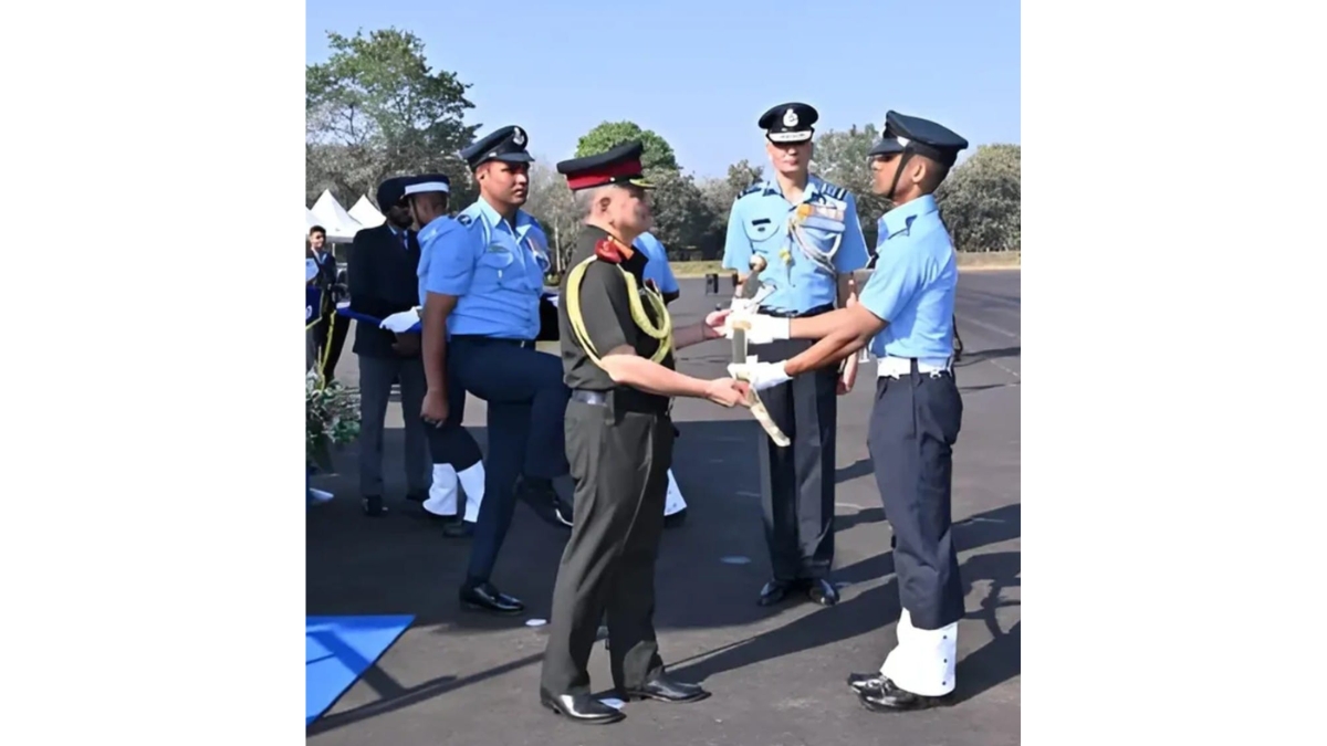 IPS Academy Student Tanishq Agrawal Becomes Flying Officer in Indian Air Force, Awarded Sword of Honour